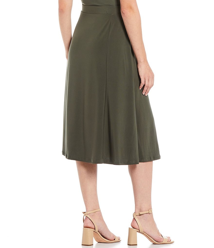 Investments Petite Size Soft Separates Pull-On Skirt
