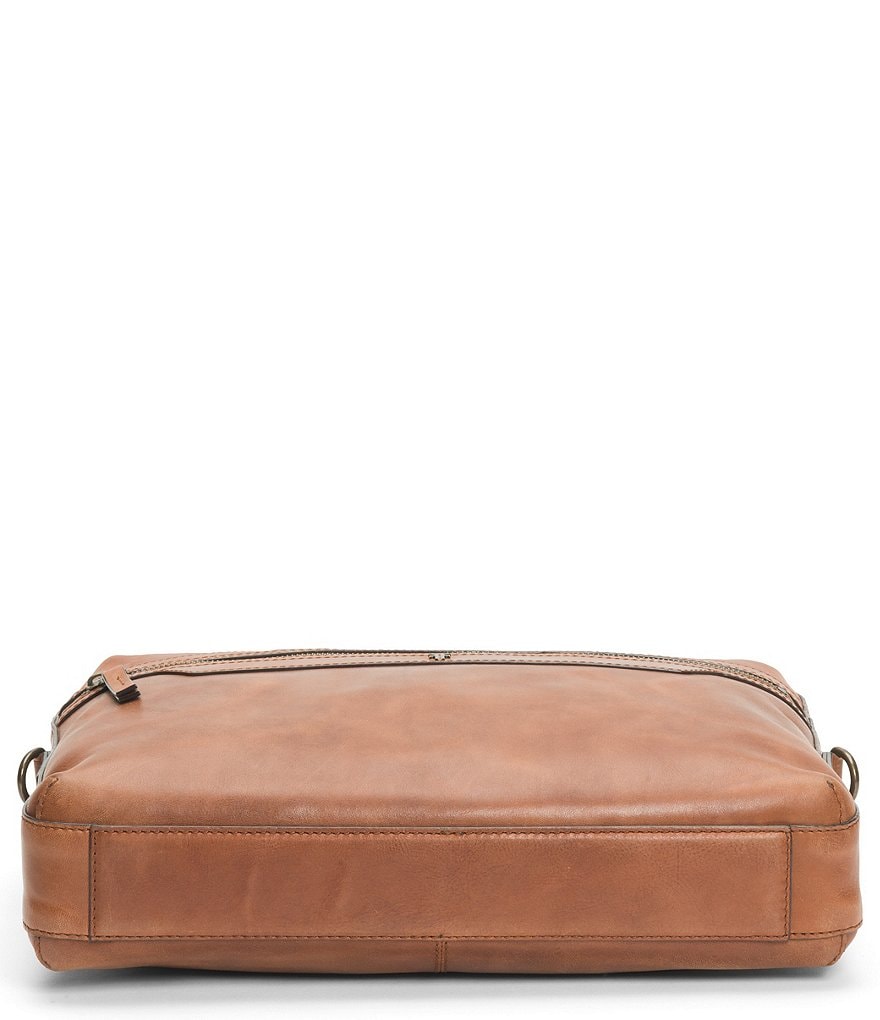 Frye Holden Leather Slim Brief Case