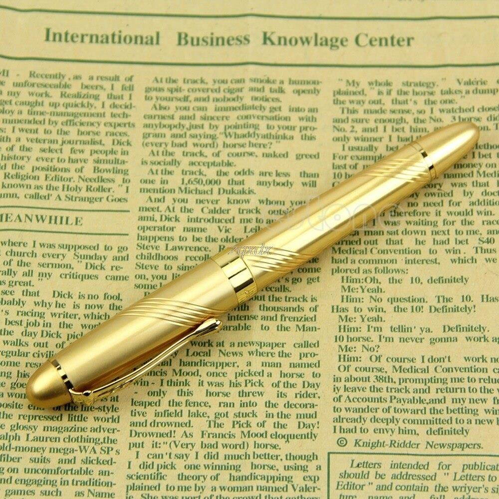 New Jinhao X450 golden Twist Carven B Nib metal Fountain Pen Z11 Drop ship