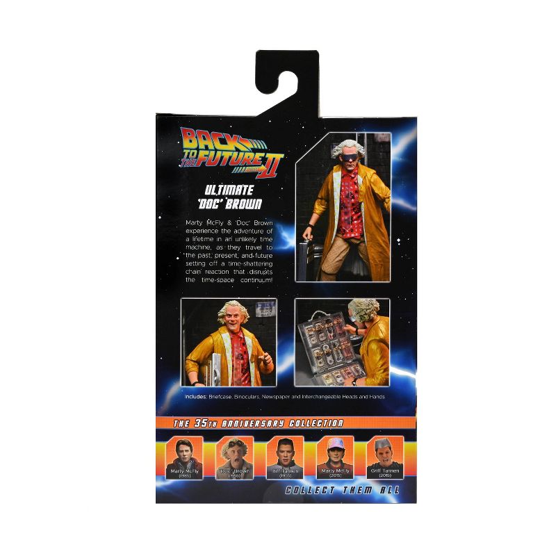 Back to the Future Part 2 - 7" Scale Action Figure - Ultimate Doc Brown (2015)