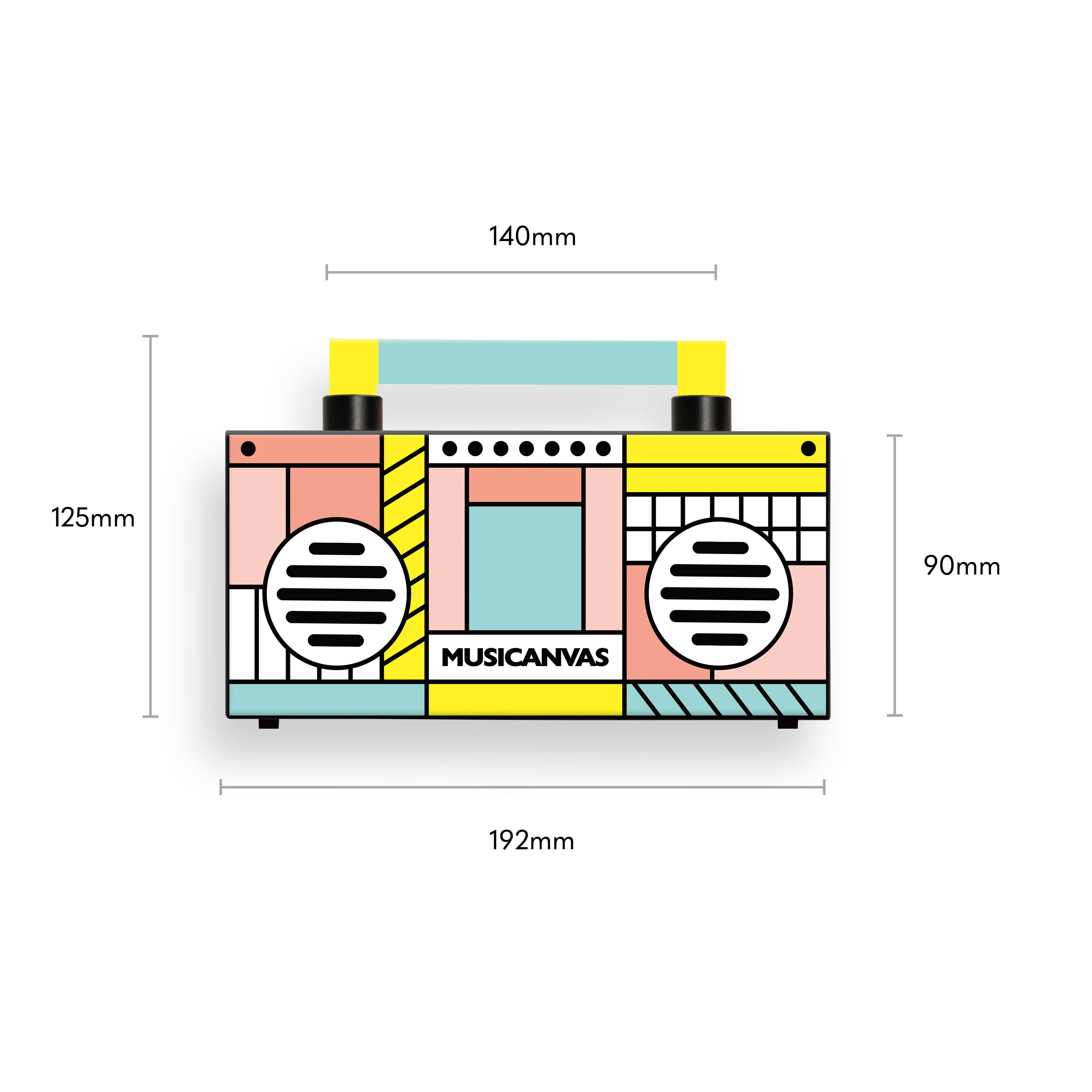 Enermax O'Marine EAS03-BS Black/Silver Waterproof Wireless Speaker
