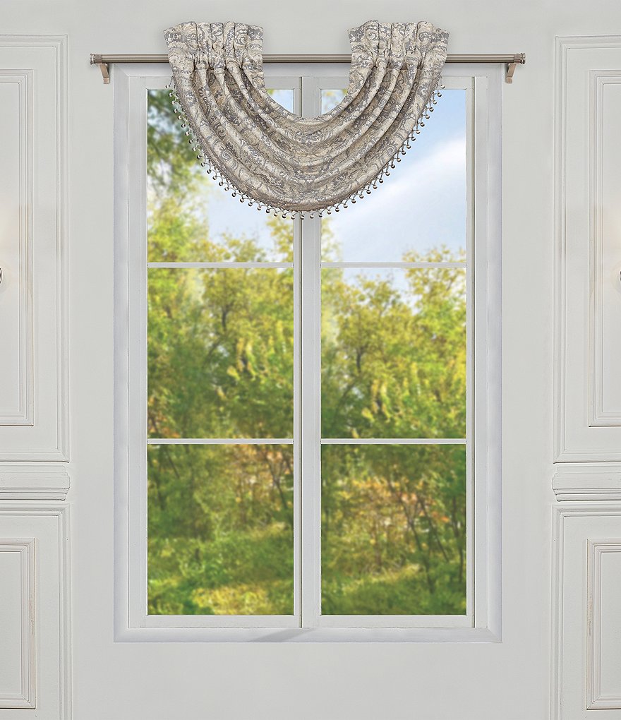 84"x52" Gaultier Blackout Curtain Blue - Beautyrest