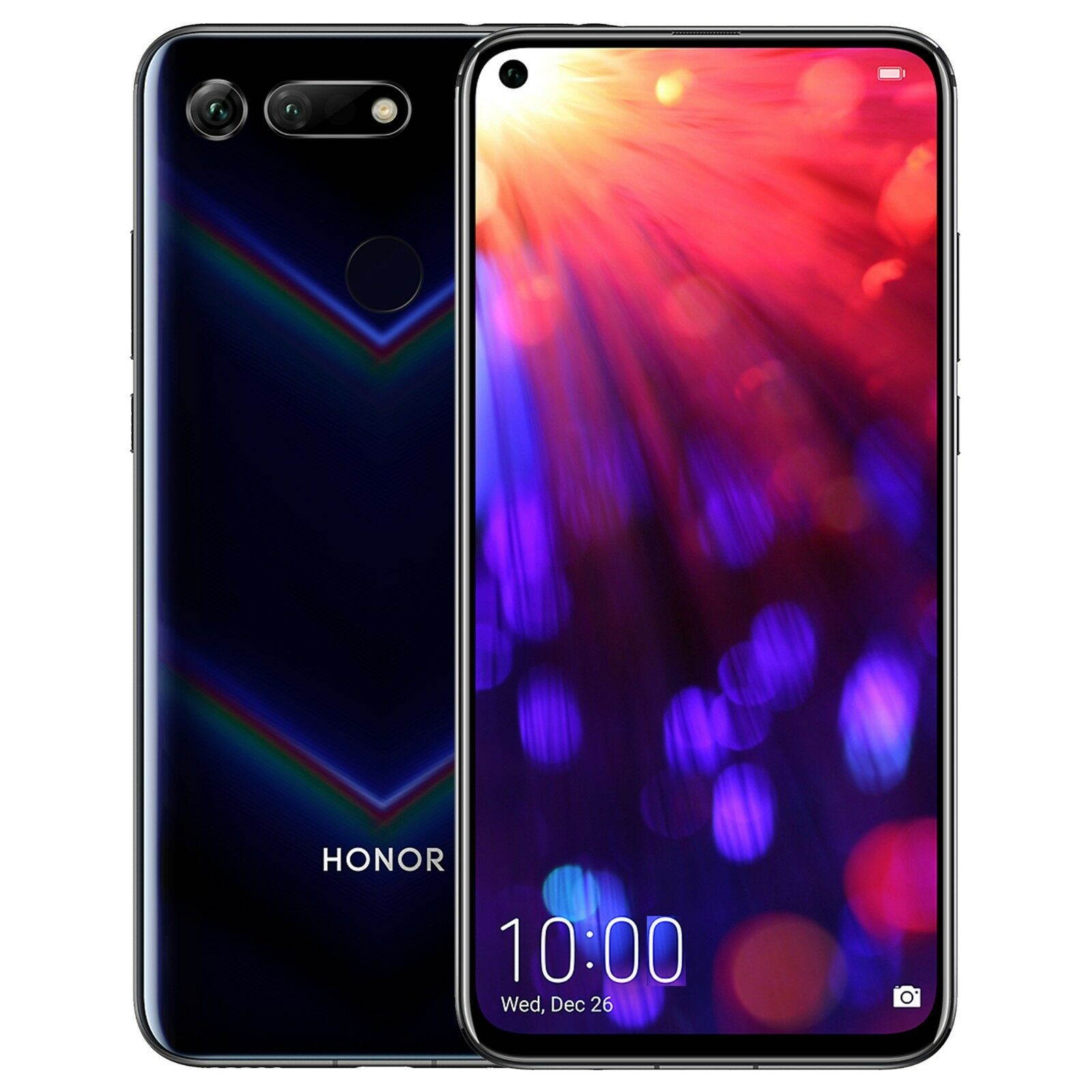 Honor View 20 Dual-SIM 128GB ROM/6GB RAM (No CDMA, GSM only) Factory Unlocked 4G/LTE Smartphone - (Sapphire Blue)
