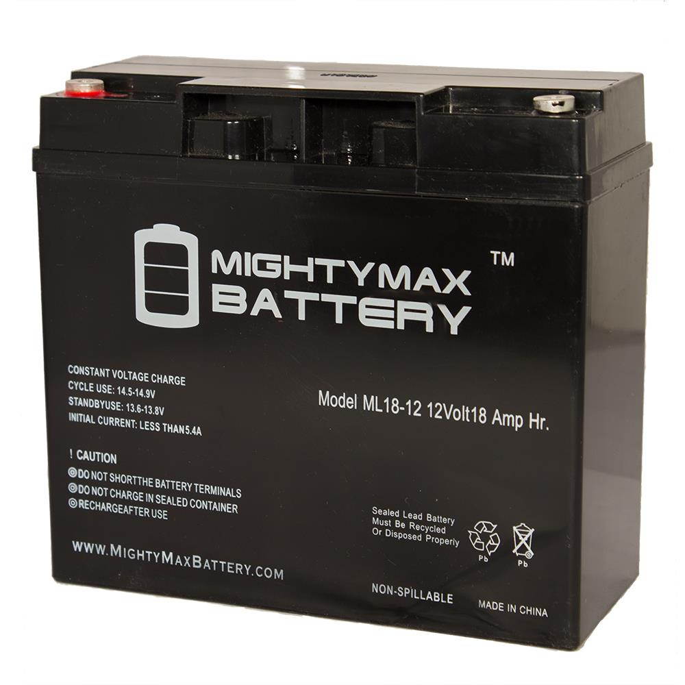 12V 18AH SLA Replacement Battery for Briggs  Stratton 193463GS