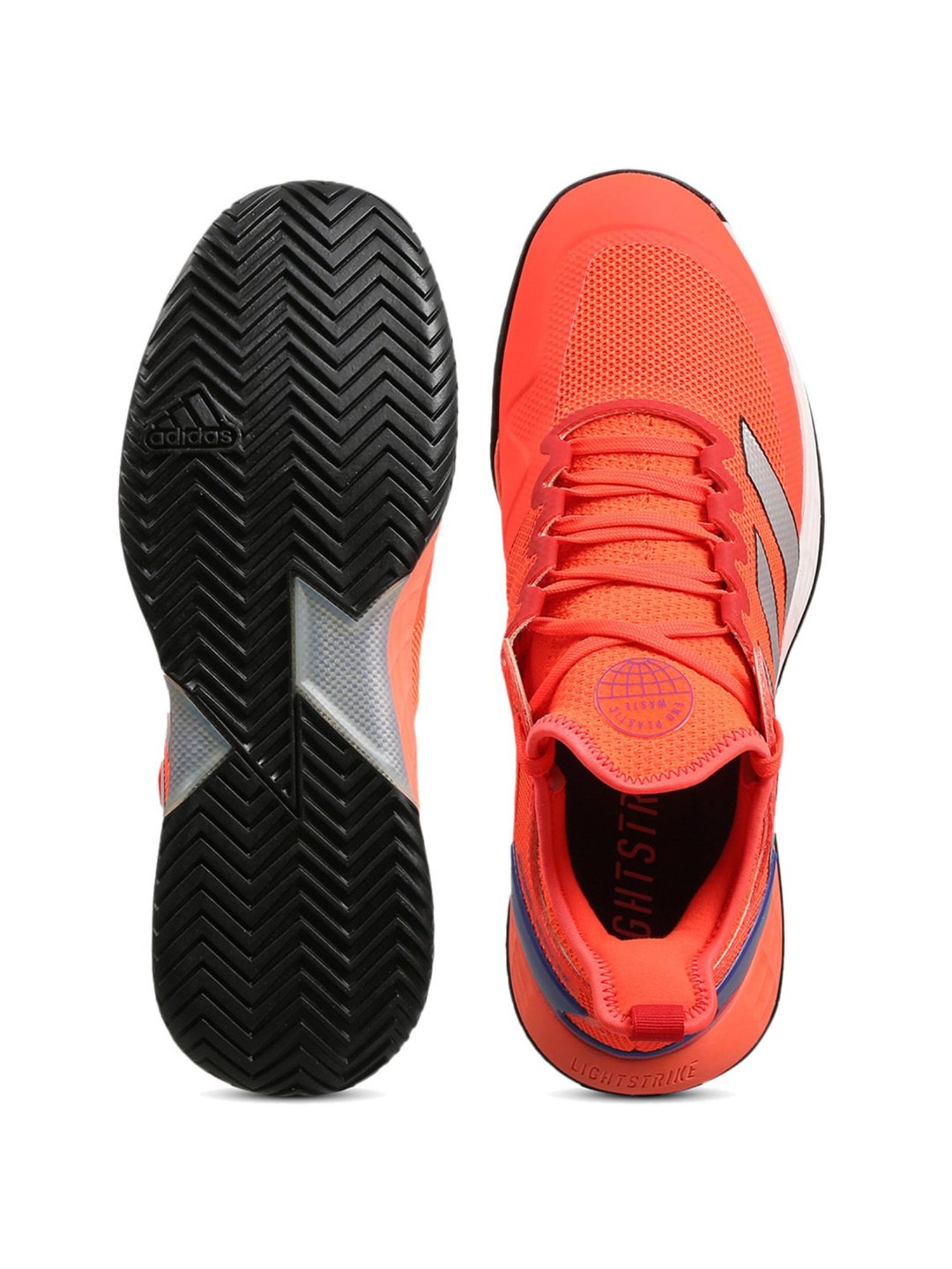 Adidas Men's adizero Ubersonic 4 M LanzaT Orange Tennis Shoes