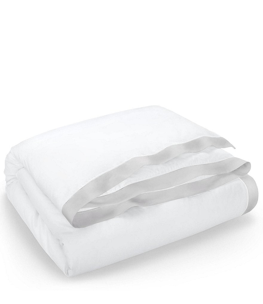 Ralph Lauren Organic Cotton Sateen Border Duvet Cover