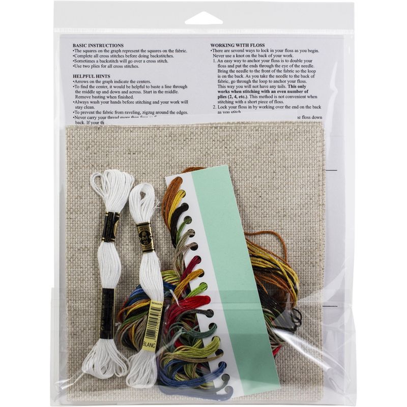 Imaginating Counted Cross Stitch Kit 7.6"X9.6"-Blessed Nation (14 Count)