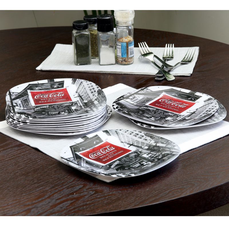 Coca Cola Coke Noir 8.25in Dessert Plate