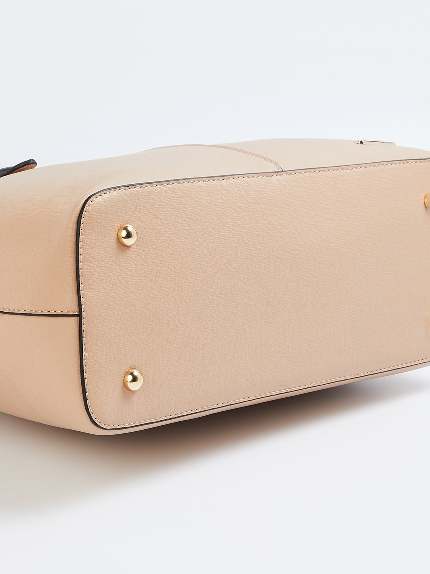 Code by Lifestyle Pink Solid Shoulder Handbag