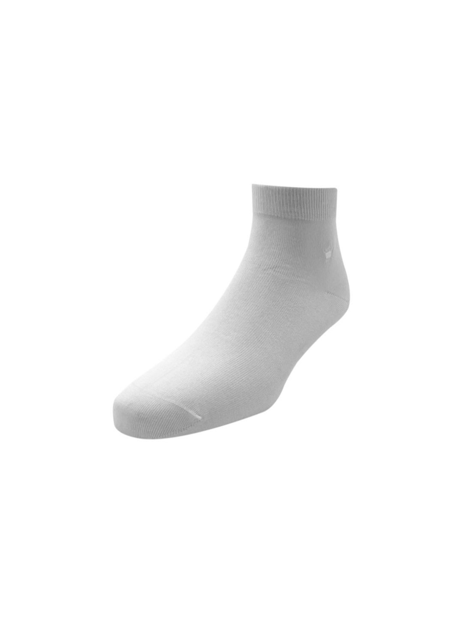 Louis Philippe White Cotton Socks (Pack of 3)