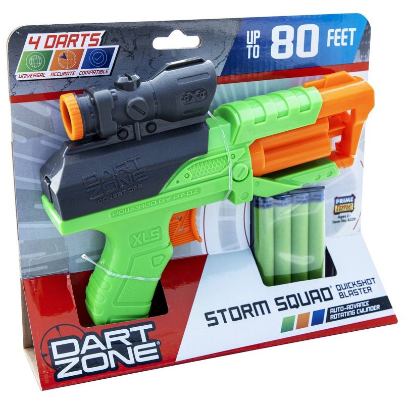 Dart Zone Storm Squad Quickshot Blaster