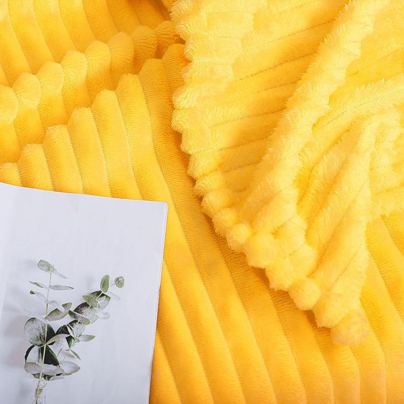 1 Pc Queen Faux Fur Lambswool Reversible Plaid Pattern Bed Blankets Purple  - PiccoCasa