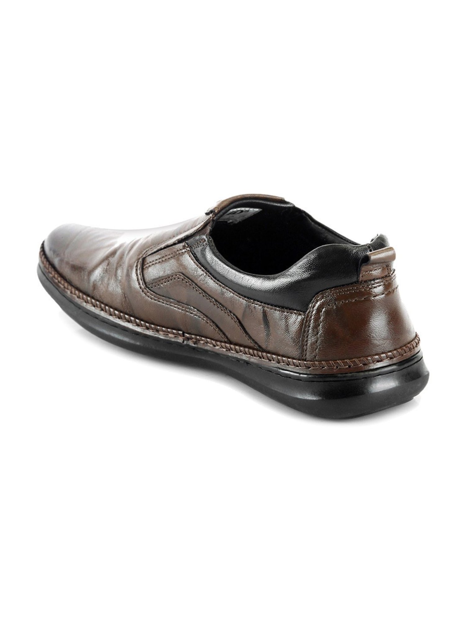 ID Men's Brown Casual Loafers