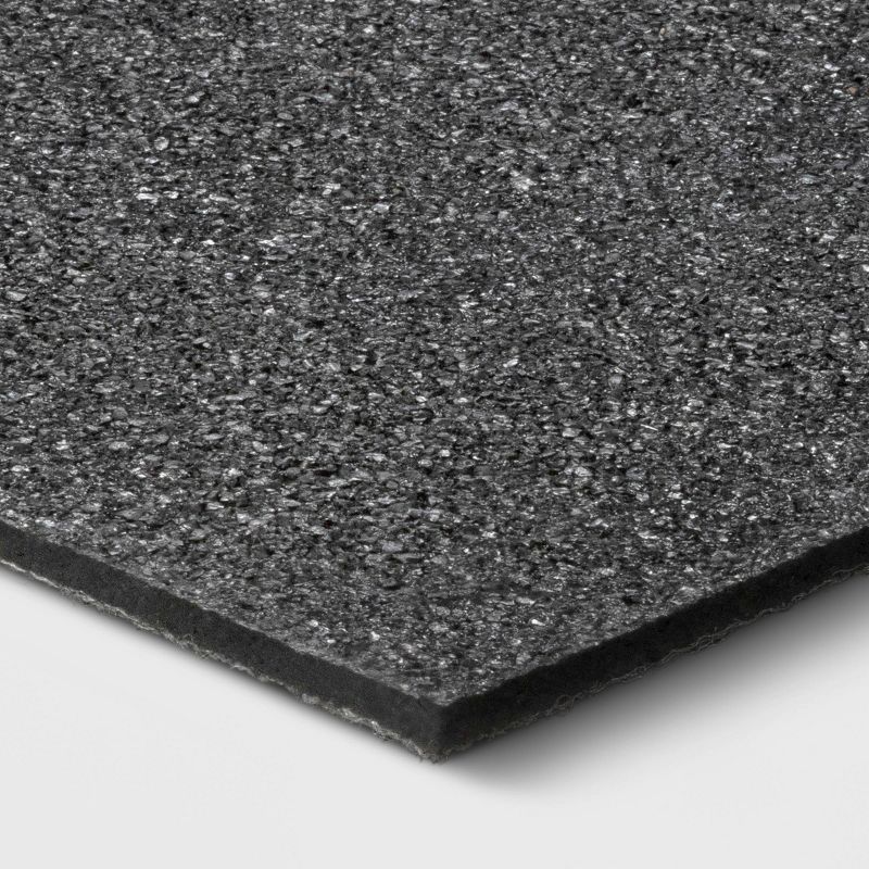 1'6"x2'6" "Be Our Guest" Mat Gray - Apache Mills