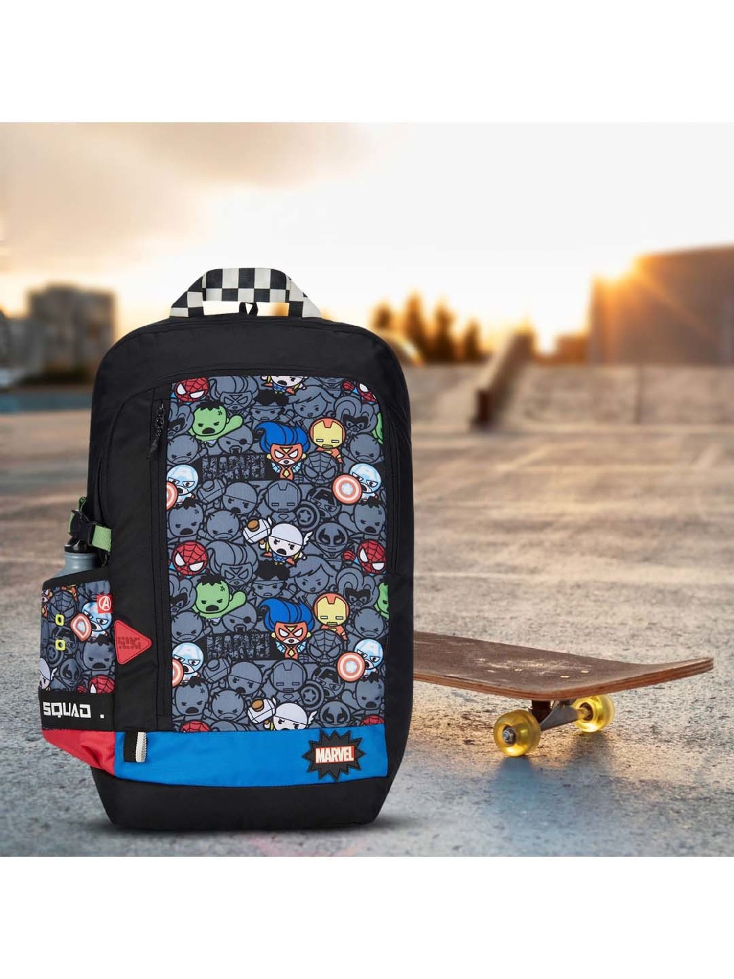 Wiki 30.5 Ltrs Black Medium Backpack