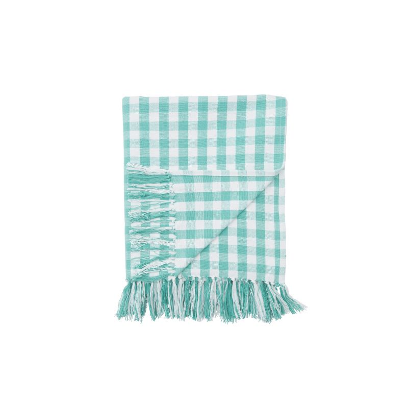 Avenie Citrus Fruits Blue Woven Throw Blanket - Deny Designs