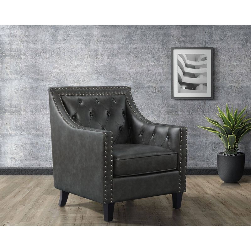 Alyce Swivel Glider Chair Cream