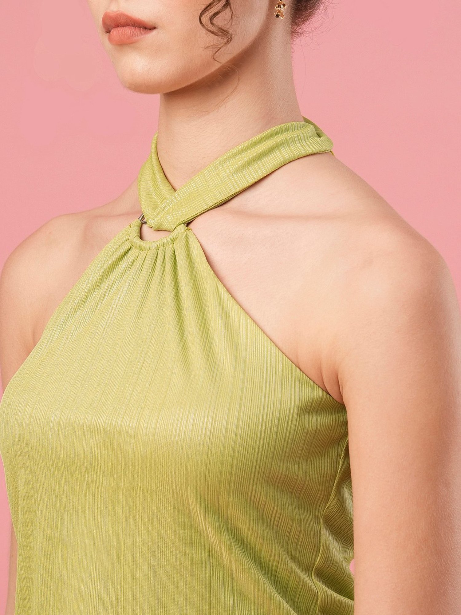 Globus Lime Regular Fit Top