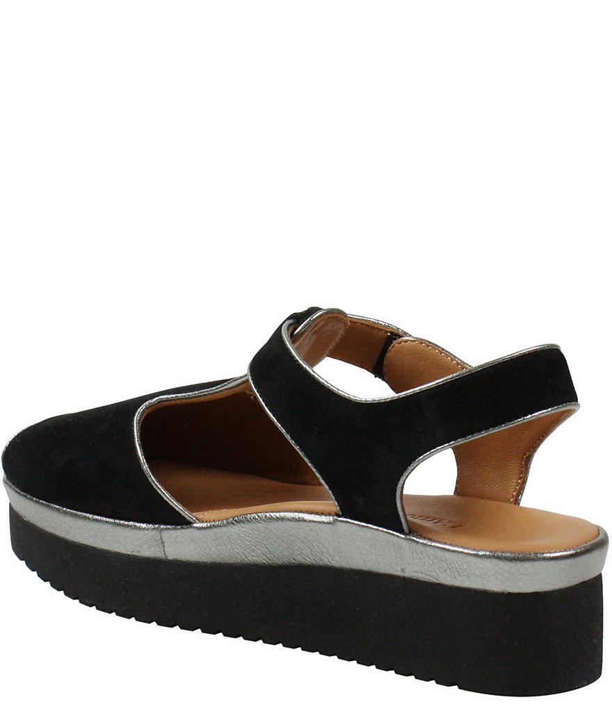 L'Amour Des Pieds Almika T-Strap Flatform Sandals