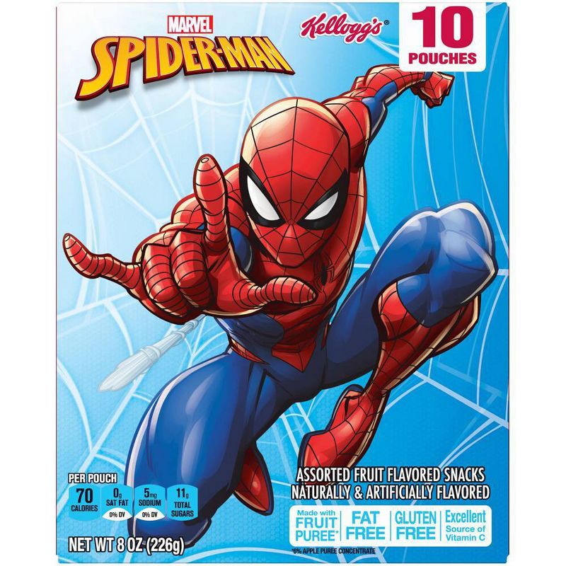 Kellogg's Spider-Man Fruit Snacks - 10ct