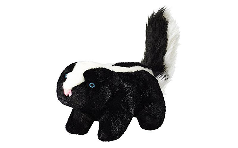 Fluff & Tuff Lucy the Skunk, Large Plush Dog Toy with Squeaker
