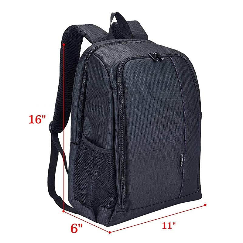 Camera Backpack DSLR SLR Backpack Waterproof with Laptop Compartment/Tripod Holder for Hiking /Travel / etc (Green)