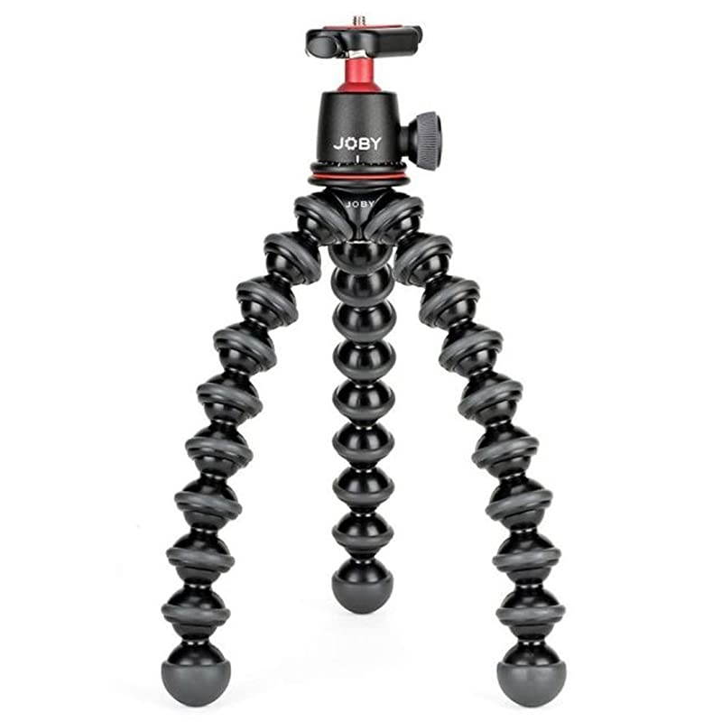 JB01507 GorillaPod 3K Kit Compact Tripod 3K Stand and Ballhead 3K for Compact Mirrorless Cameras or Devices up to 3K 66lbs BlackCharcoal