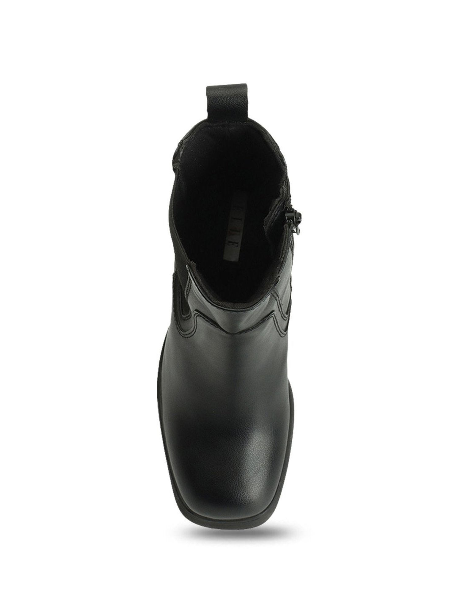 Elle Women's Black Chelsea Boots
