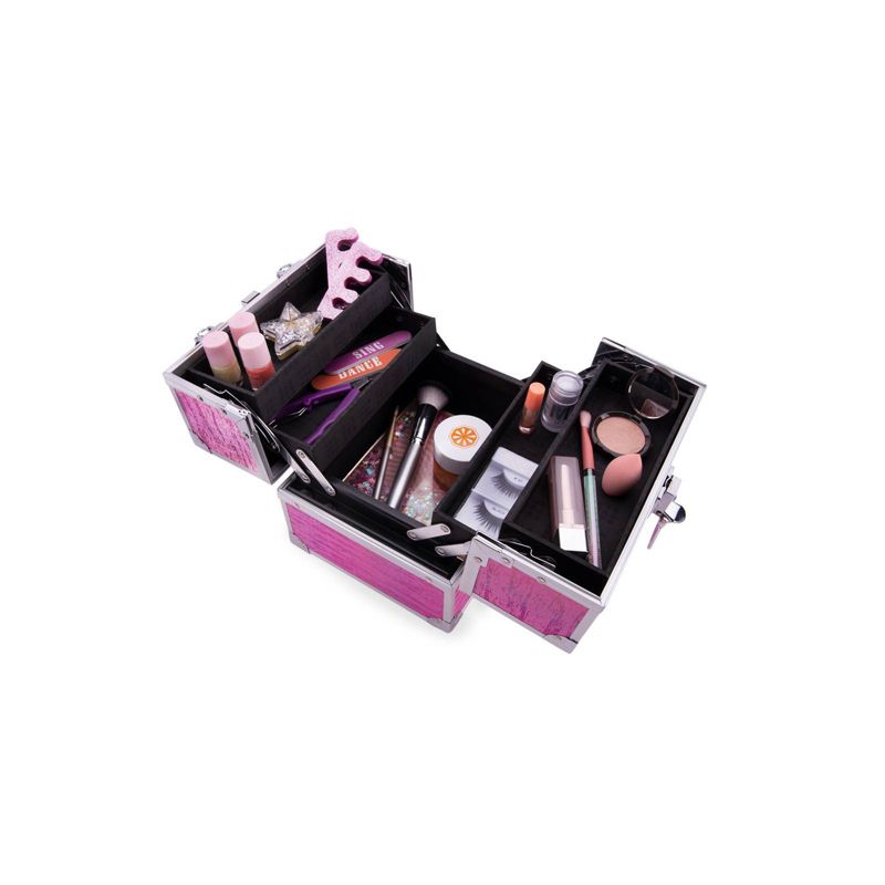 Caboodles Train Case - Holographic Pink