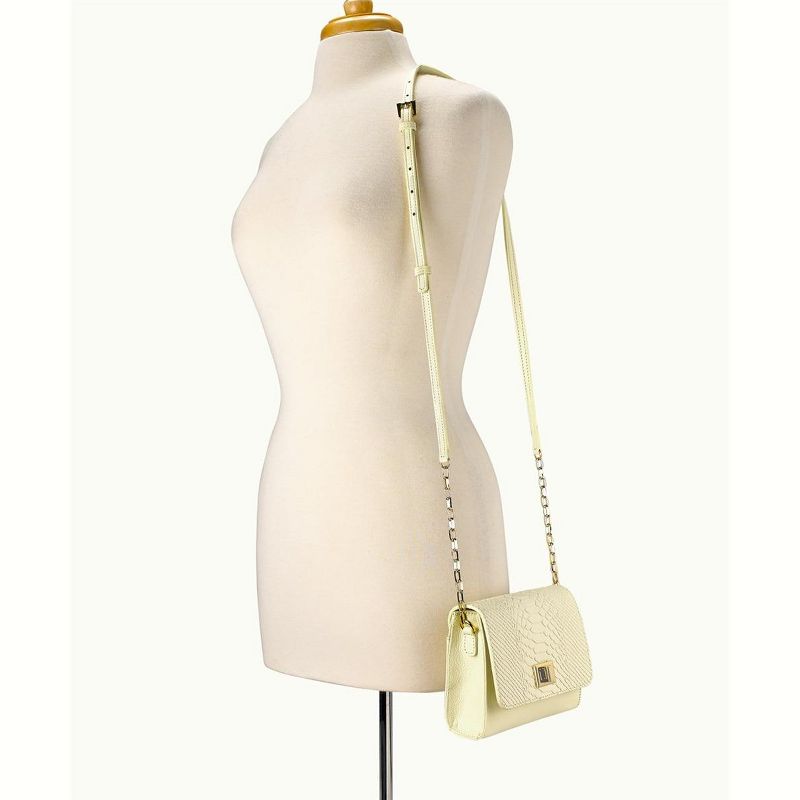 GiGi New York Yellow Catie Crossbody Bag