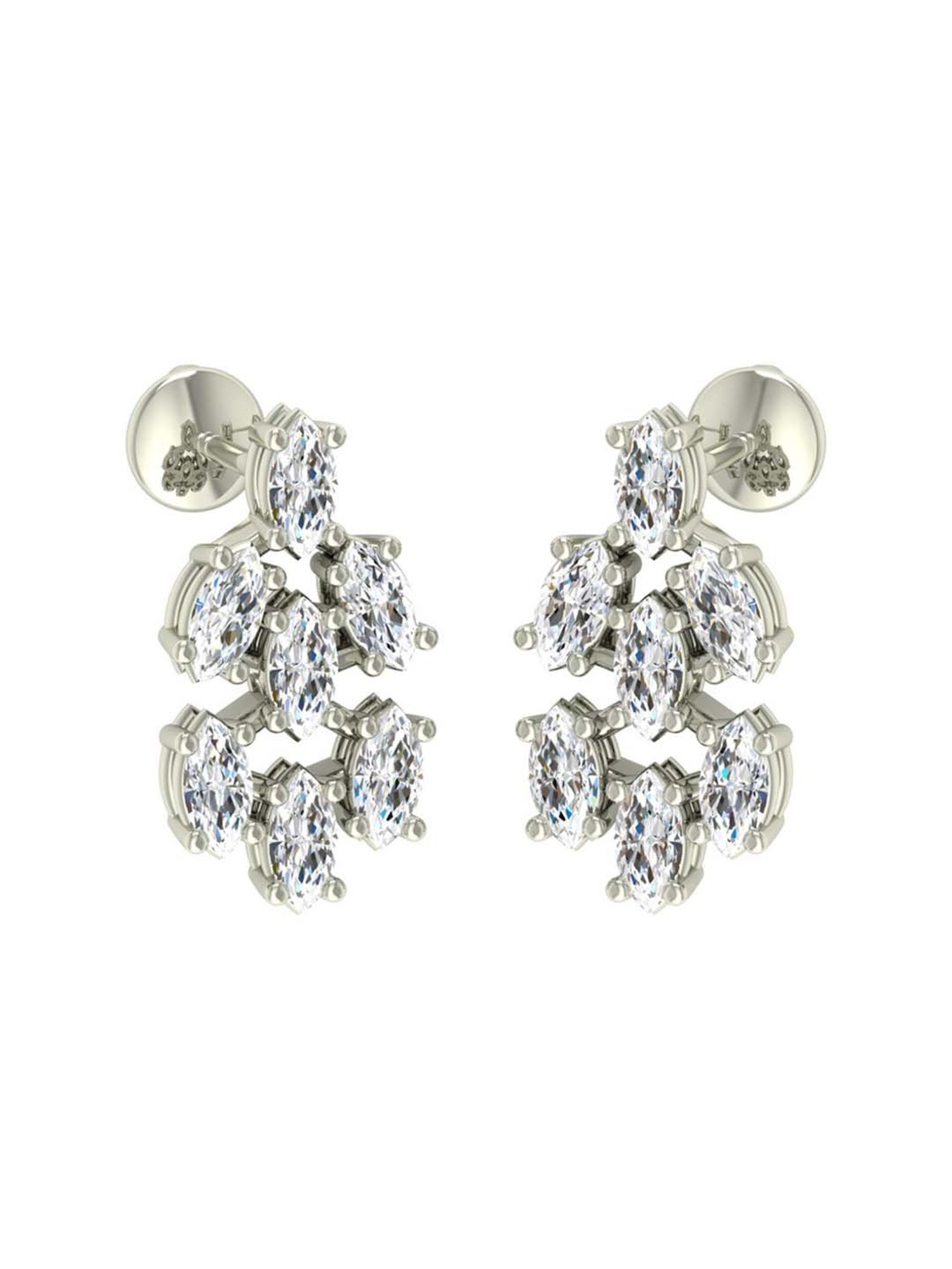 Clara Daisy 92.5 Sterling Silver Earrings