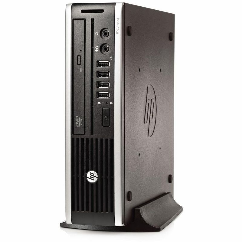 HP Compaq 8200 Elite USFF Intel Core i3 3.1 GHz 4GB Ram 500GB W10P - Manufacturer Refurbished
