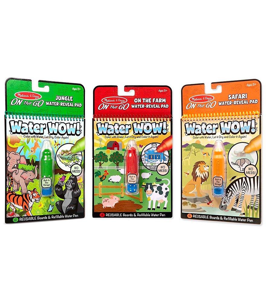 Melissa & Doug Abby & Emma Magnetic Wooden Dress-Up Doll Set