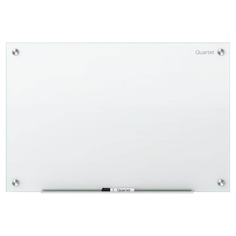 Quartet G2418NMW Infinity Glass Dry-Erase Boar, 24" x 18", Framless - 1 Each