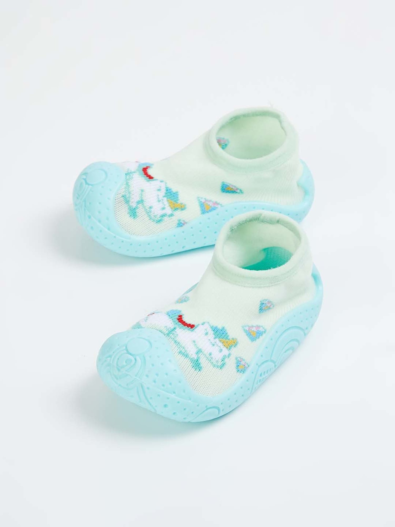 Fame Forever by Lifestyle Kids Mint Green Slip-on Shoes