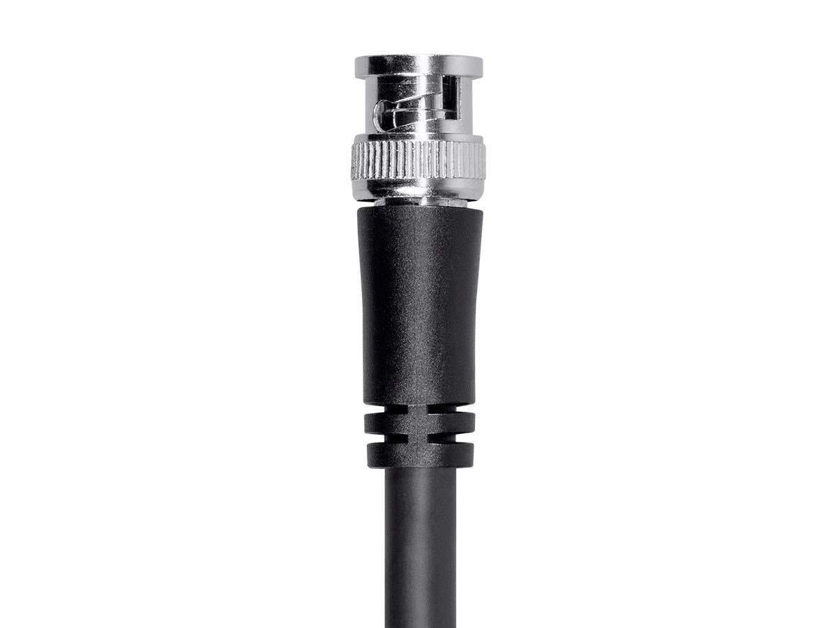 Monoprice HD-SDI RG6 BNC Cable - 1.5 Feet - Black | For Use In HD-Serial Digital Video Transfer, Mobile Apps, HDTV Upgrades, Broadband Facilities - Viper Series