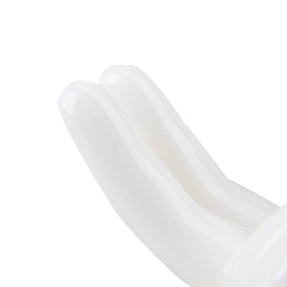 BQLZR White Ocarina Display Accessory Ceramic Hand Stand  For Music Lovers