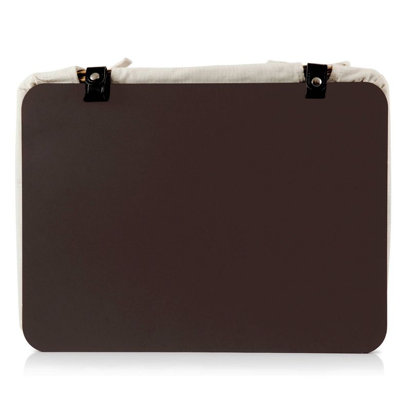 Picnic at Ascot Insulated Picnic Basket/Cooler Fully Equipped with Service for 2 - Trellis Green