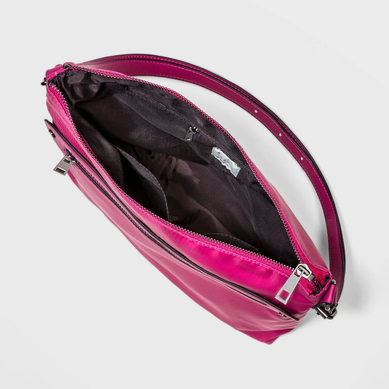 Zip Closure Messenger Crossbody Bag - A New Day™ Pink