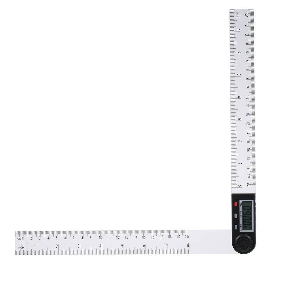 Angle Ruler 360&deg; Electronic Goniometer Protractor Measuring Tool with Hold and Zeroing Function