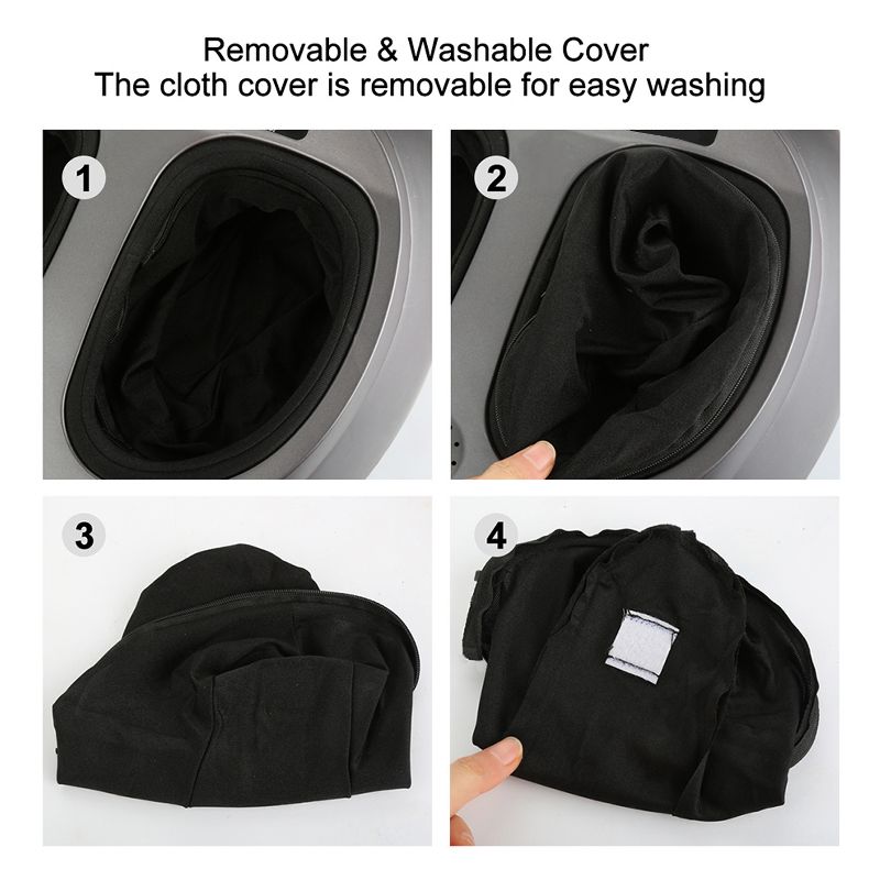 Dartwood Foot Massager for Relieving Foot and Muscle Pain with Heat and Deep Kneading