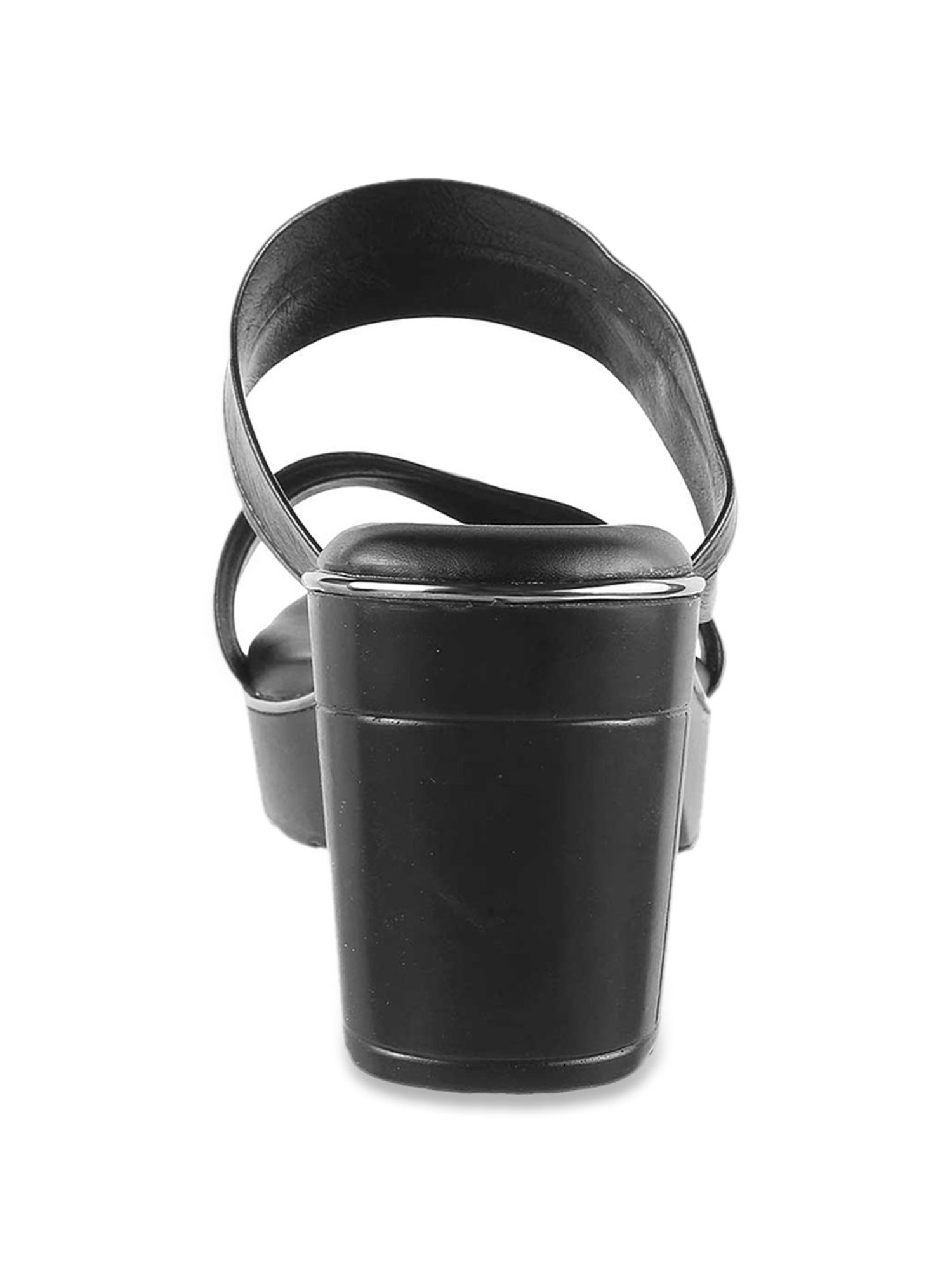 Walkway Women's Black Casual Sandals