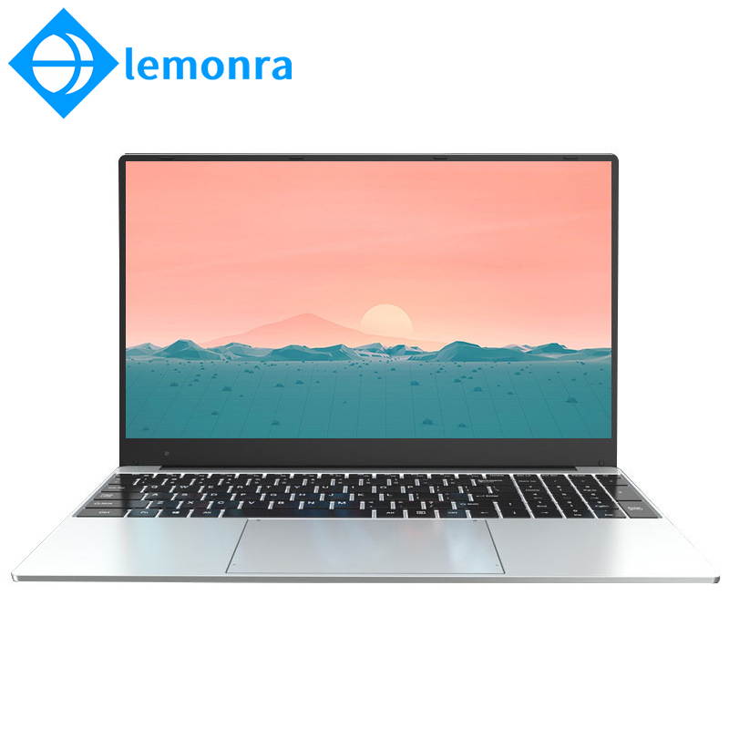Lemonra Laptop AMD Ryzen R5 2500U, Quad-core and 8 threads Core Graphics Vega 8CU 15.6" Full 1920*1080 HD Display VSR Screen,DDR4 8G Dual Channel, Windows 10, M.2 256GB SSD With Backlight