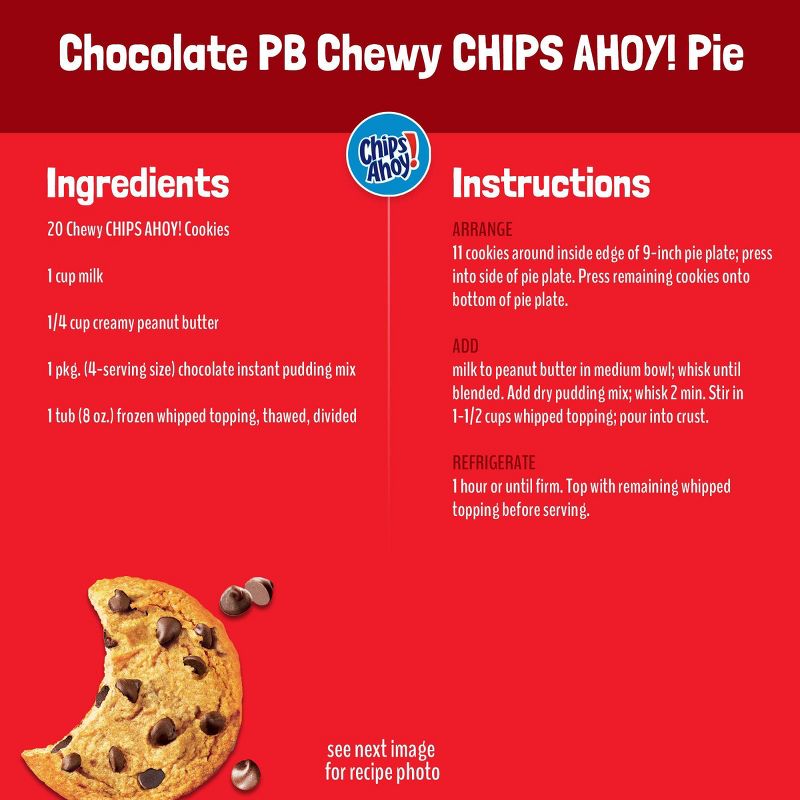 Chips Ahoy! Chocolate Chip - Chewy Cookies - Family Size - 19.5oz