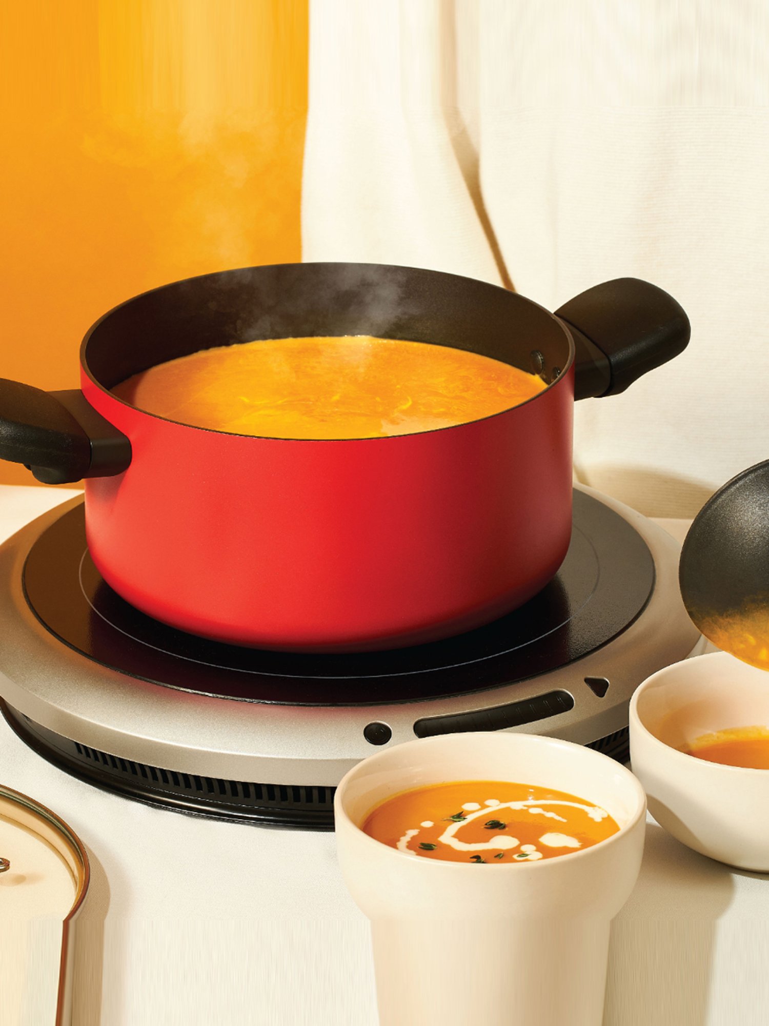 FnS Elantra Silver Stainless Steel Casserole With Lid (0.9 L)