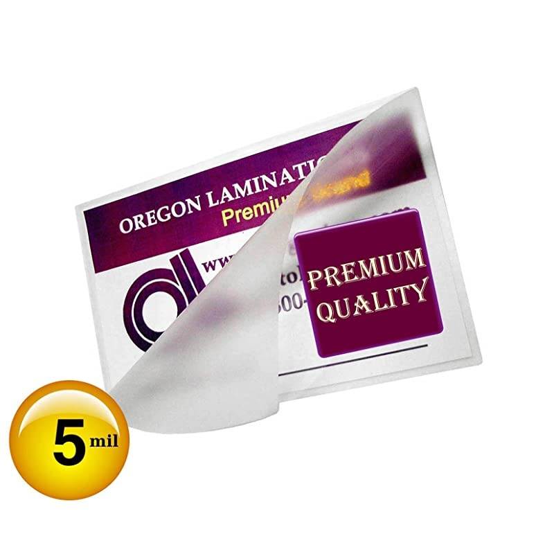 500 Wallet Photo Laminating Pouches 2-3/4 x 3-3/4 Hot 5 Mil Clear