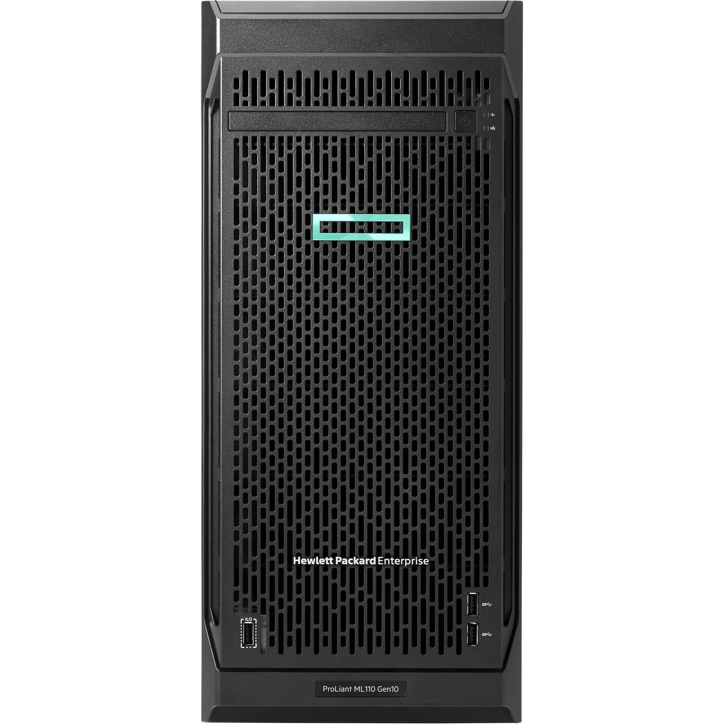 HPE ProLiant ML110 G10 4.5U Tower Server Xeon Silver 4208 16GB P21440001