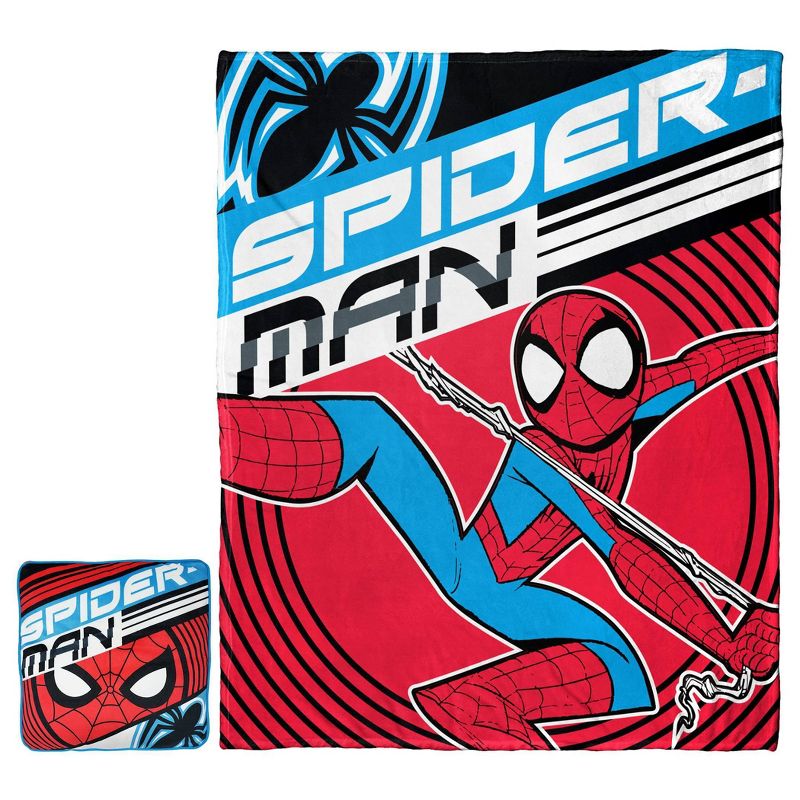 Spider-Man Cloud Pillow and Throw Set