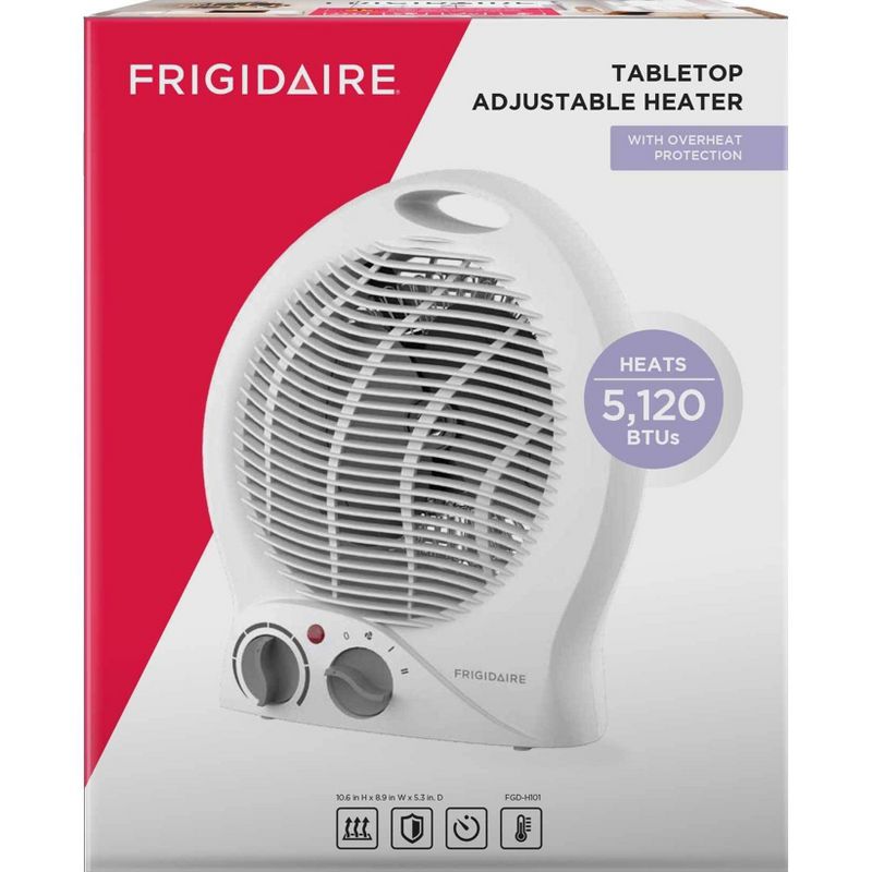 Frigidaire Adjustable Tabletop  Heater White