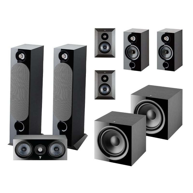 Focal Chora 7.2 Channel Home Theater System (Black)